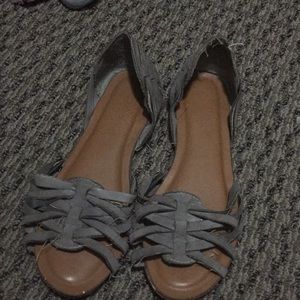 Candies huarache sandals grey